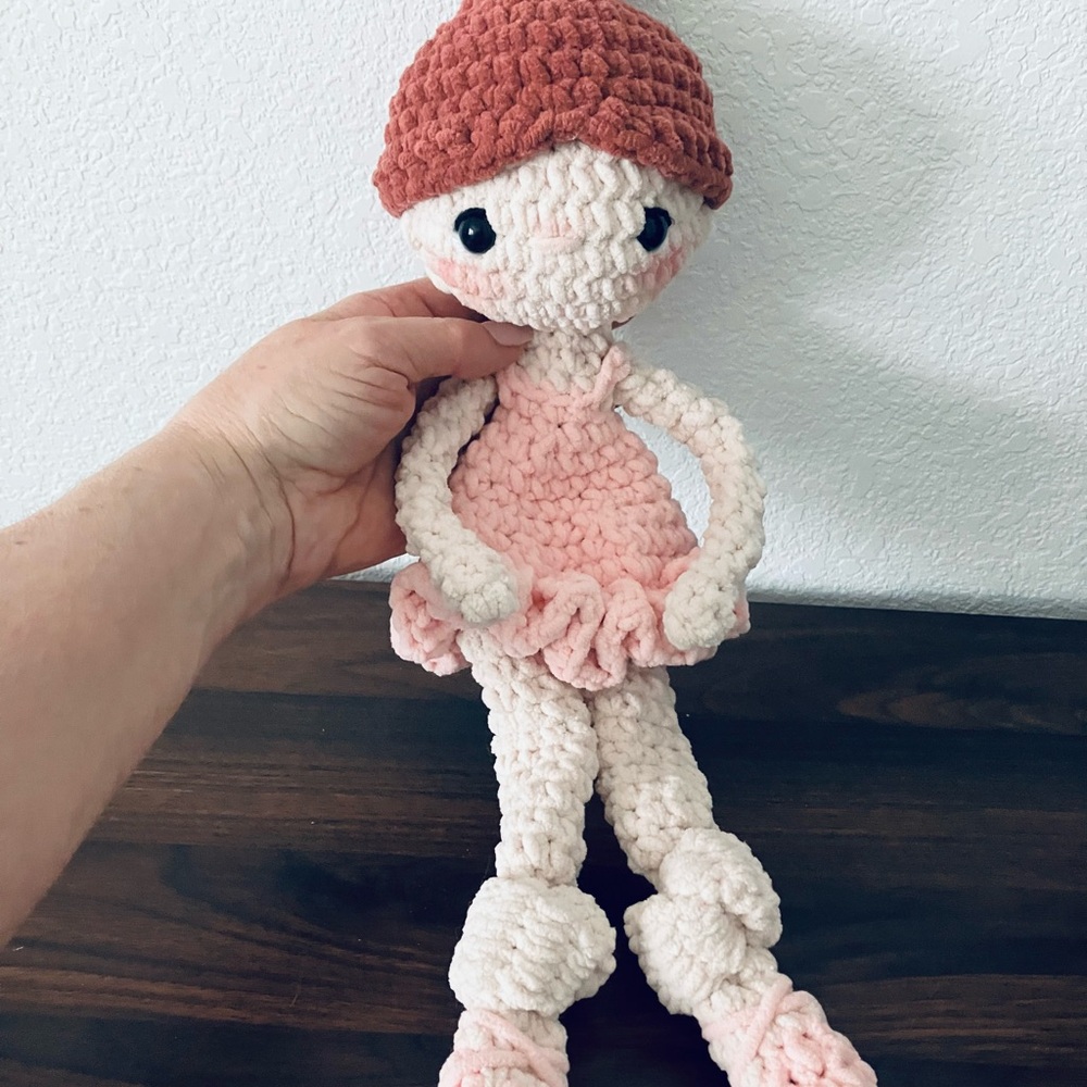 Handmade Crocheted Ballerina Doll Lovie